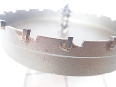  超硬ホールソーステン　ボール盤　100mm　 新古品 