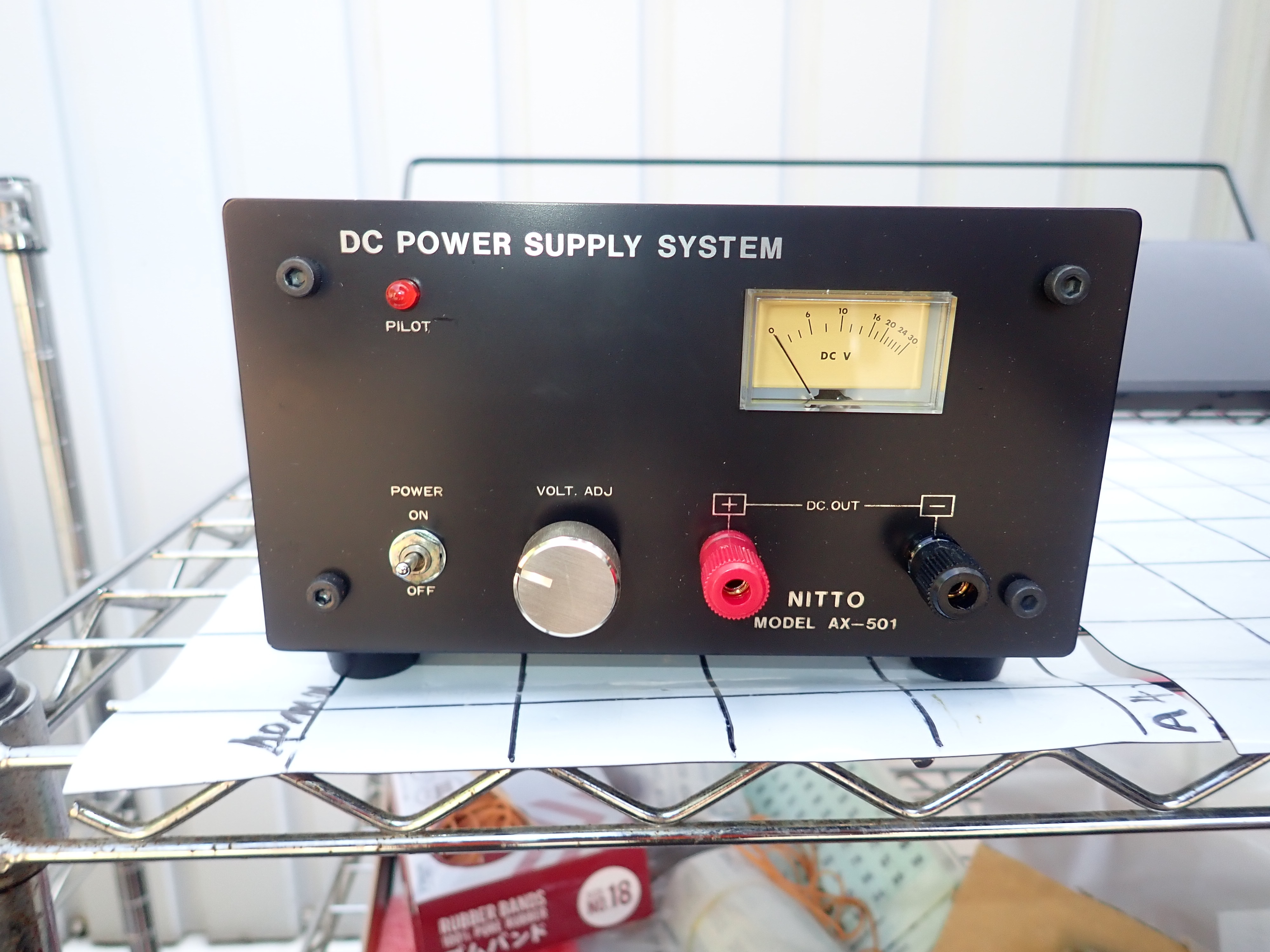 NITTO MODEL POWER SUPPLY SYSTEM　 新古品 AX-501DC