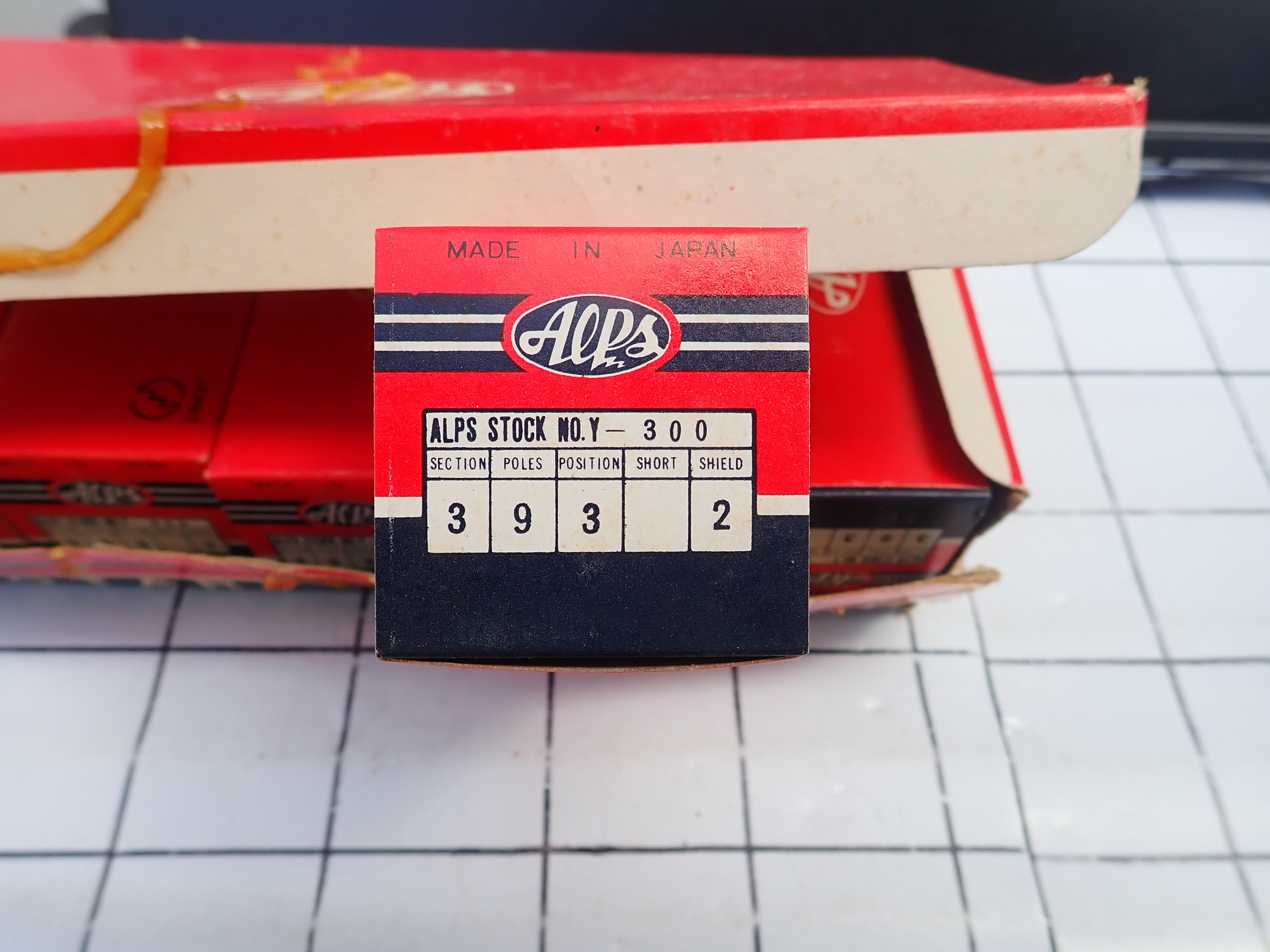 Alps ロータリースイッチ　(5個)　 新古品 