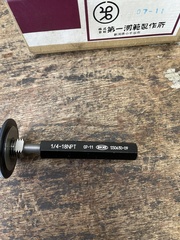 テーパーネジゲージセット 1/4-18NPT