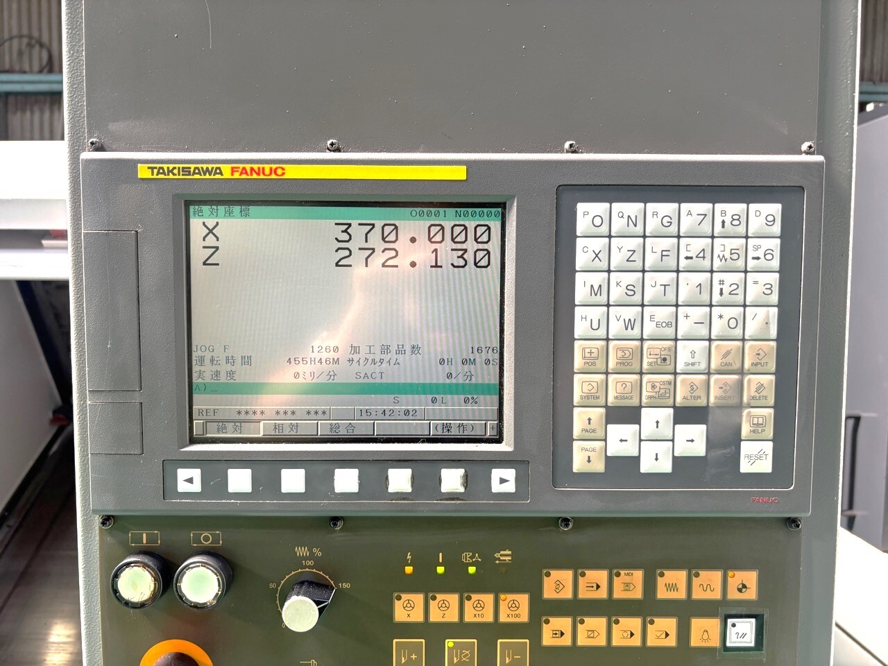 滝沢 8″NC旋盤 TCN-213J