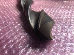 不明 テーパーシャンクドリル HSSシリーズφ46　全長375ｍｍ　※サビあり