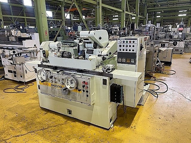 シギヤ 円筒研削盤 GP-20・50A