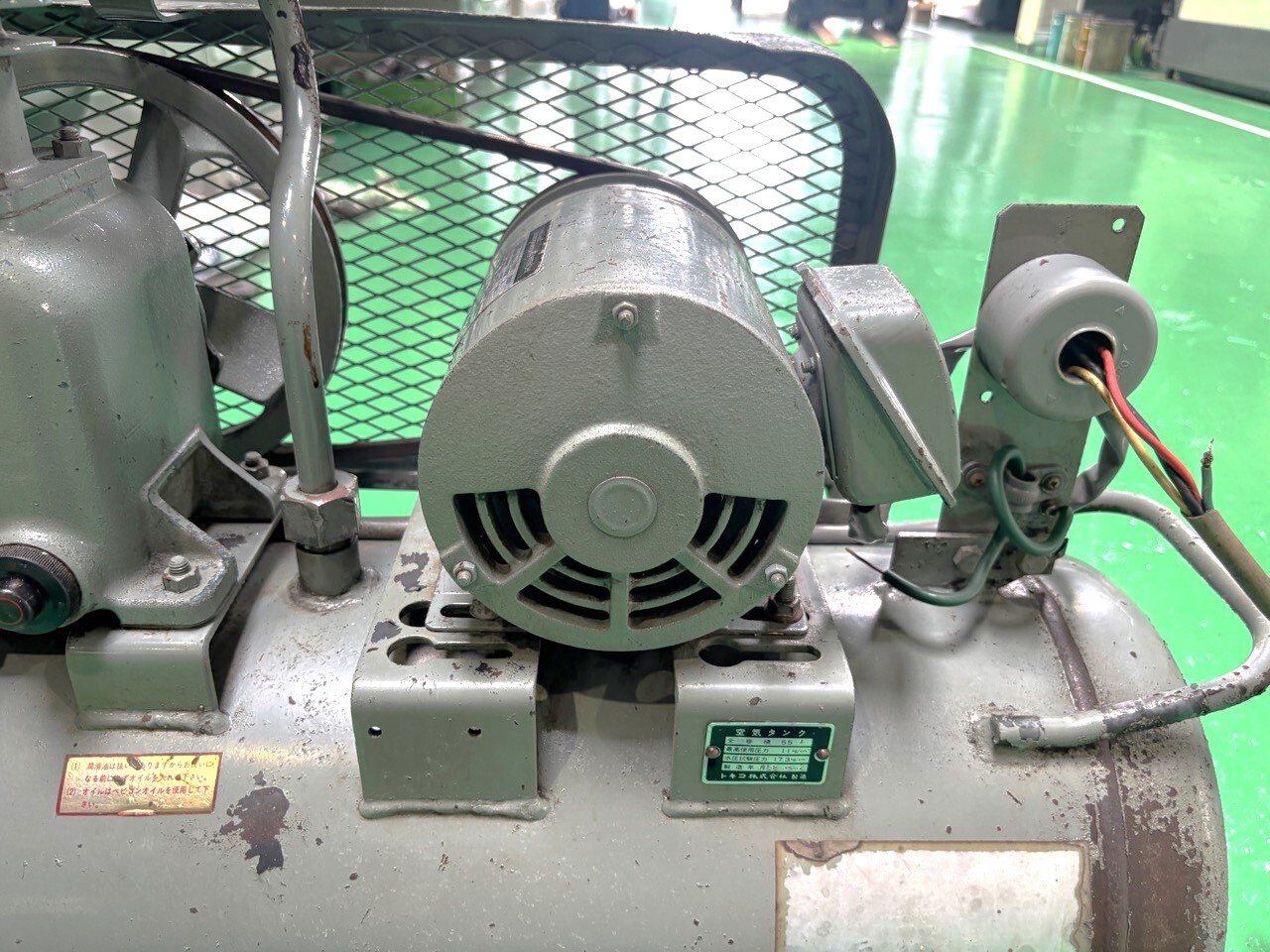日立 コンプレッサー 0.75P-9.5T