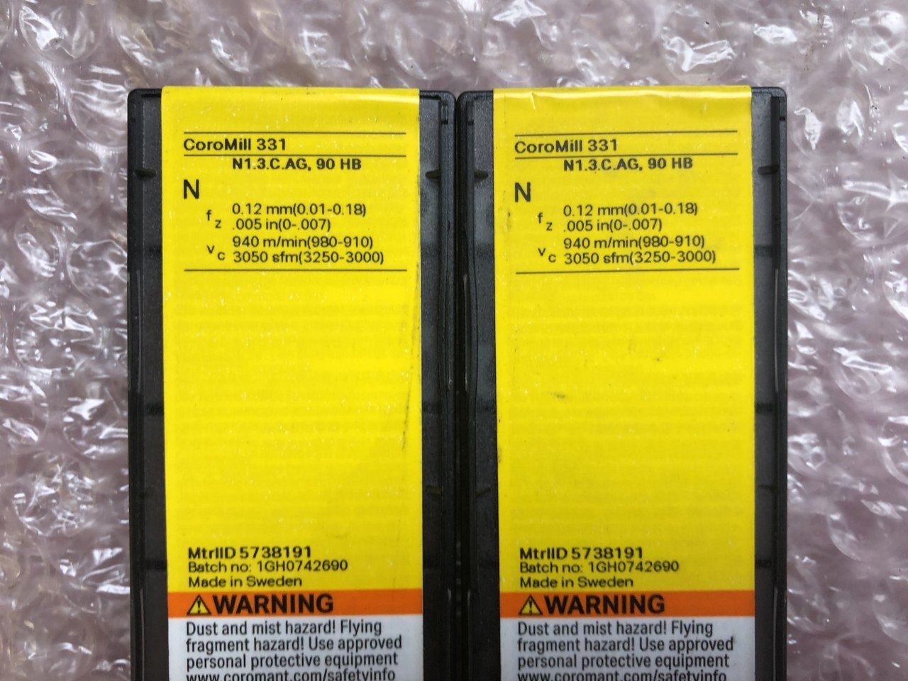 SANDVIK チップ2箱 【チップ2箱】N3331.1A-08 45 08H-NLH10