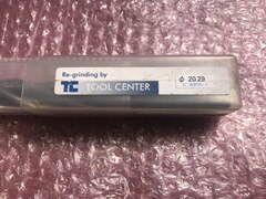 ツールセンター/Tool center 4枚刃/スクエア/エンドミル φ20　L150mm