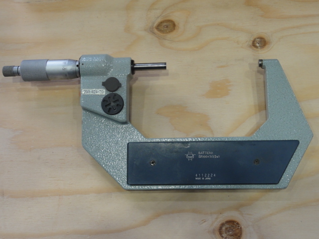 ミツトヨ デジタル外側マイクロメータ MDC-100M