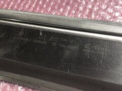 アマダ/AMADA ベンダー金型(パンチ) A116-0.2（E-6A）　L415mm