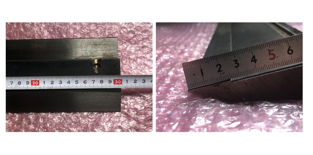 不明 ベンダー金型(パンチ) L302mm