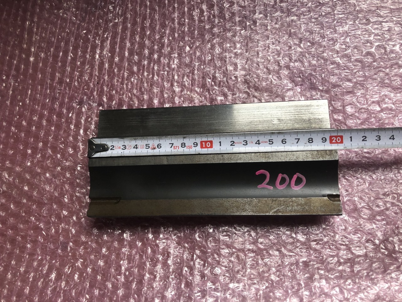 アマダ/AMADA ベンダー金型(パンチ) A14790(H-9A) L200mm