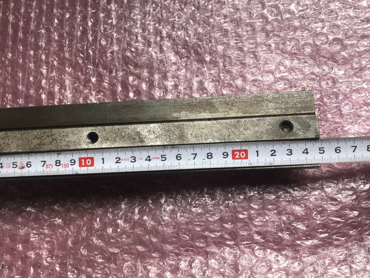 不明 ベンダー金型（ダイ） L247mm