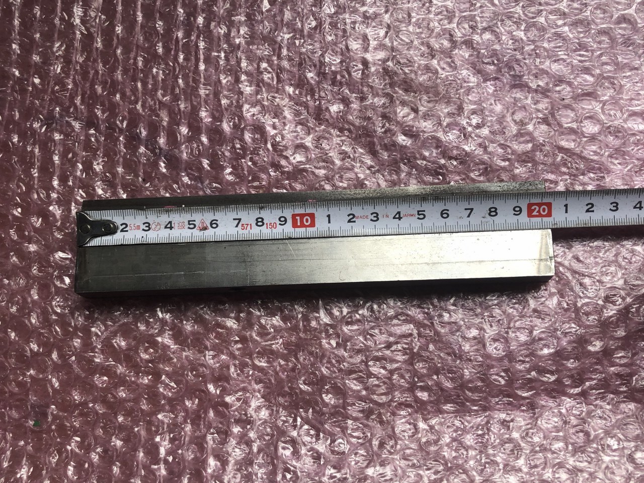 不明 ベンダー金型(1Vダイ） V3mm　L204mm