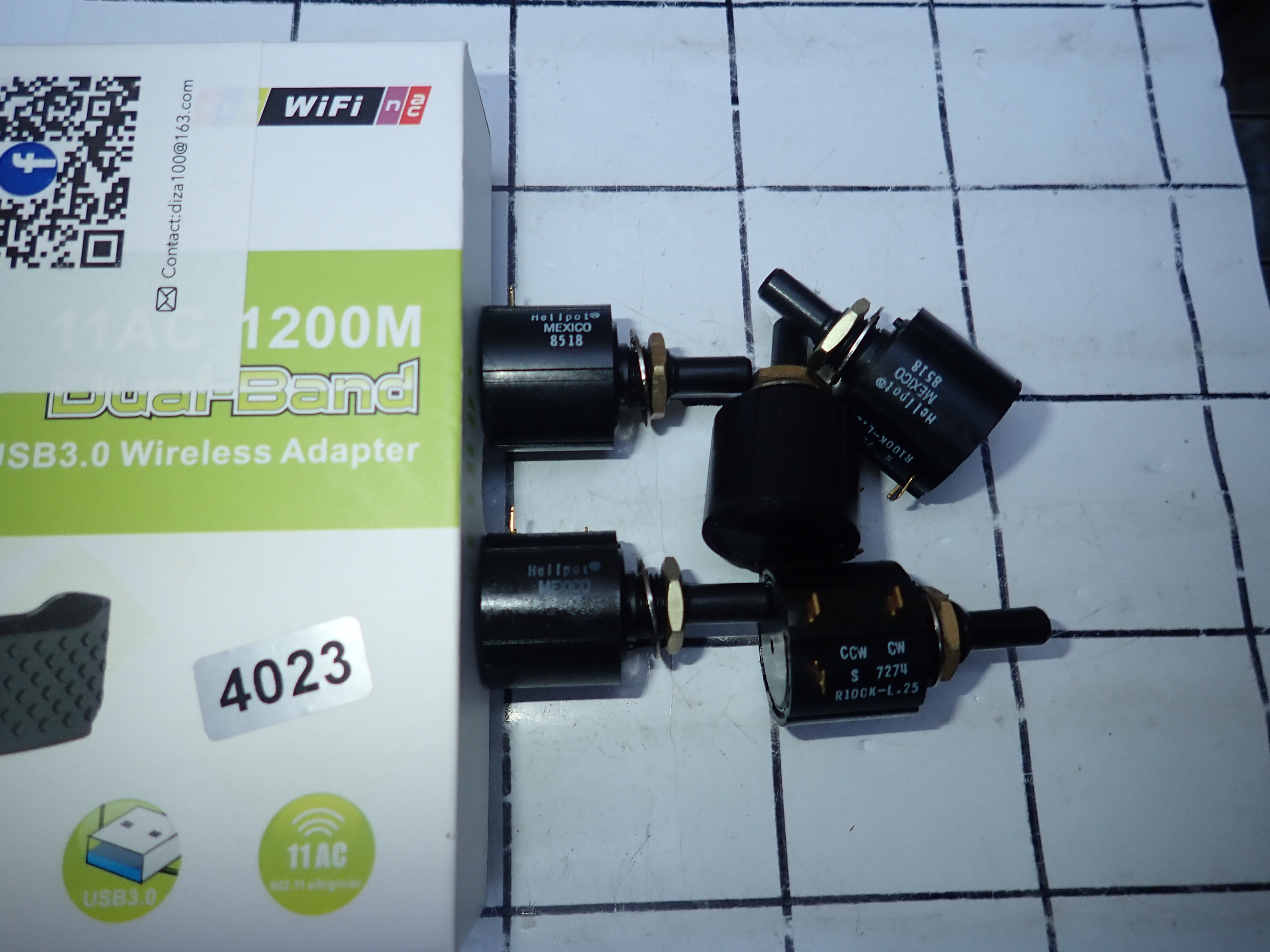  可変抵抗器　 新古品 
