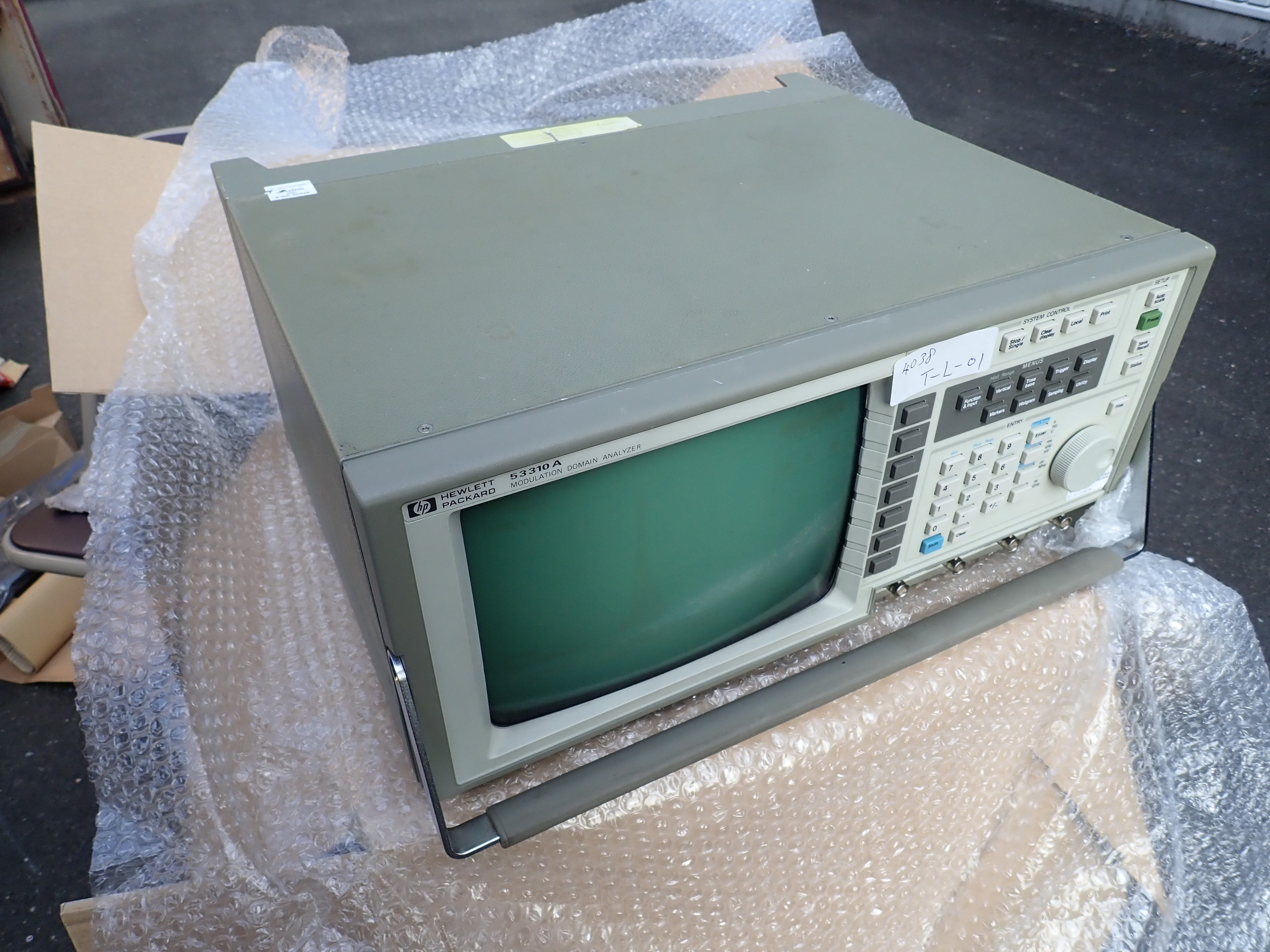   HP 53310A モジュ―レーション　ドメイン　アナライザ　 新古品 