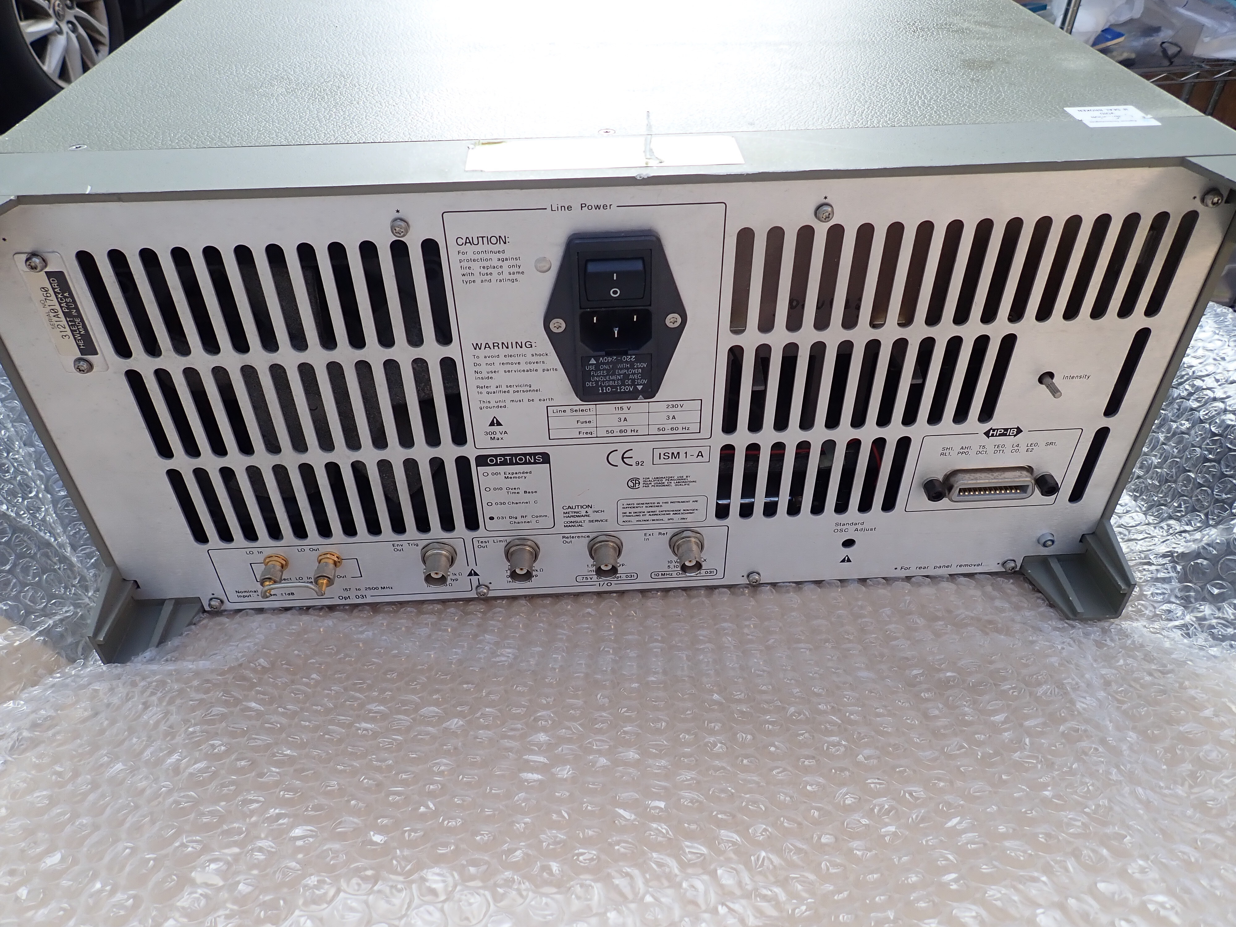   HP 53310A モジュ―レーション　ドメイン　アナライザ　 新古品 