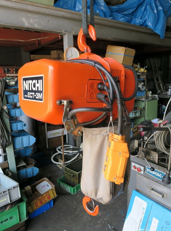 ニッチ 電気チェーンブロック ECT-3M