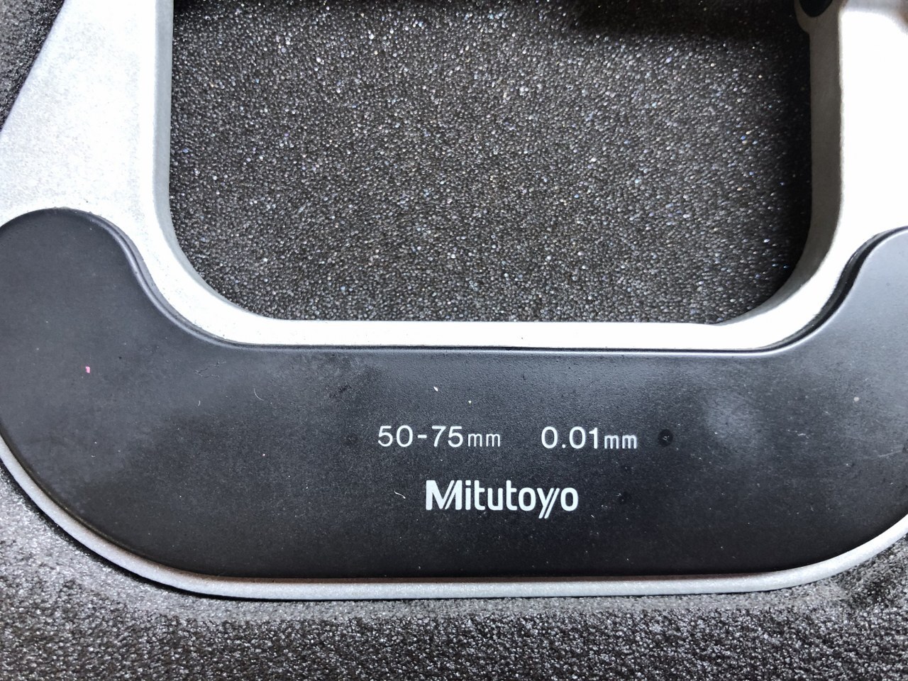 ミツトヨ/Mitutoyo 標準外側マイクロメータ 【標準外側マイクロメータ】M310-75(102-303)