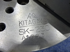北川,KITAGAWA, 3爪スクロールチャック SK-230