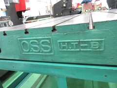 OSS(大西) 台付溝付定盤 H.T-B