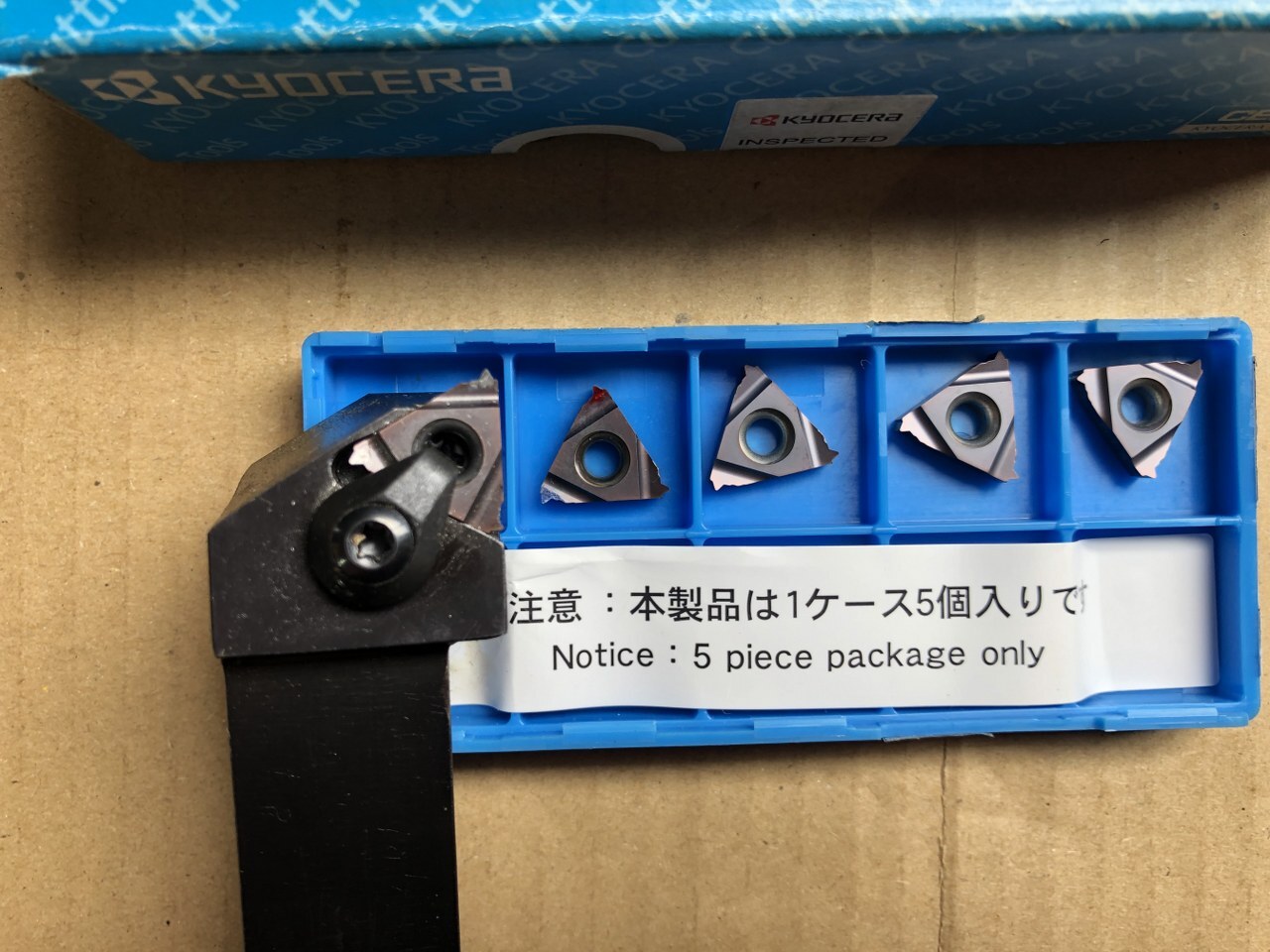  京セラ ねじ切りホルダ 【ねじ切りホルダ】KTNL2020K-16