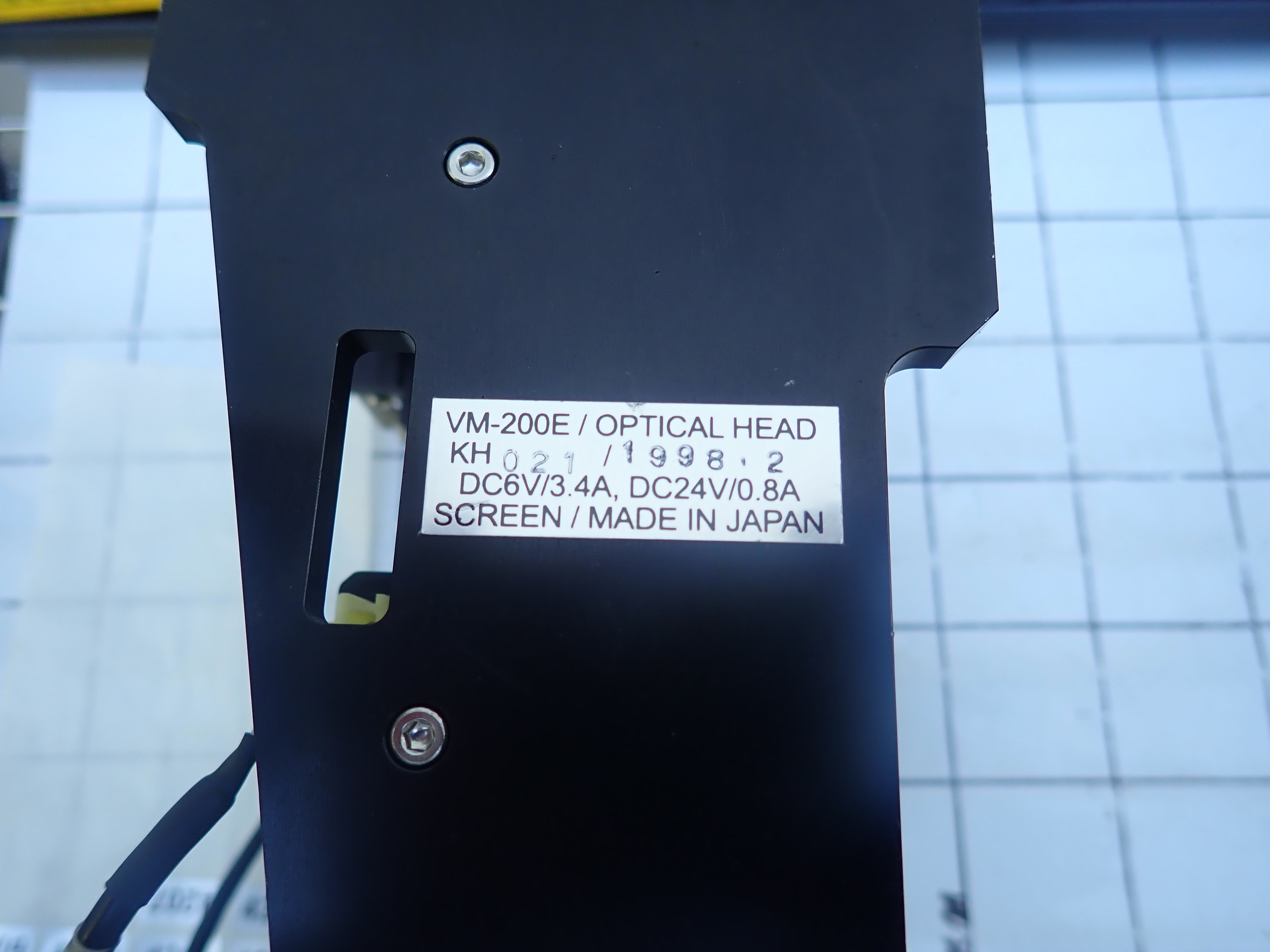  VM-200E/OPTICAL HEAD　 新古品 