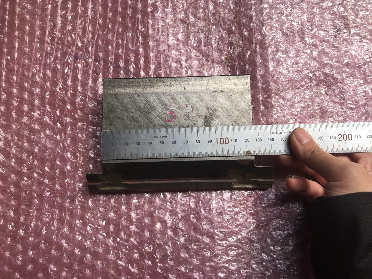 不明 ベンダー金型（パンチ） 159ｍｍ