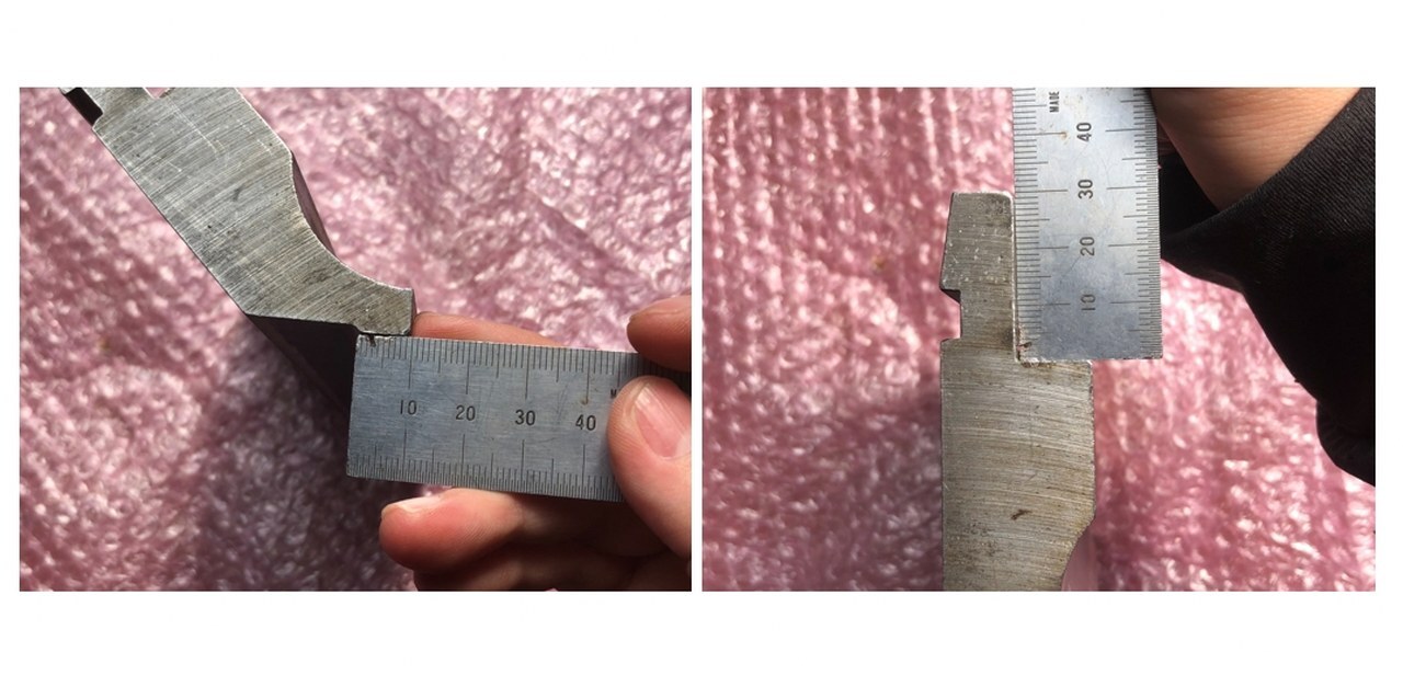 不明 ベンダー金型（パンチ） 200ｍｍ