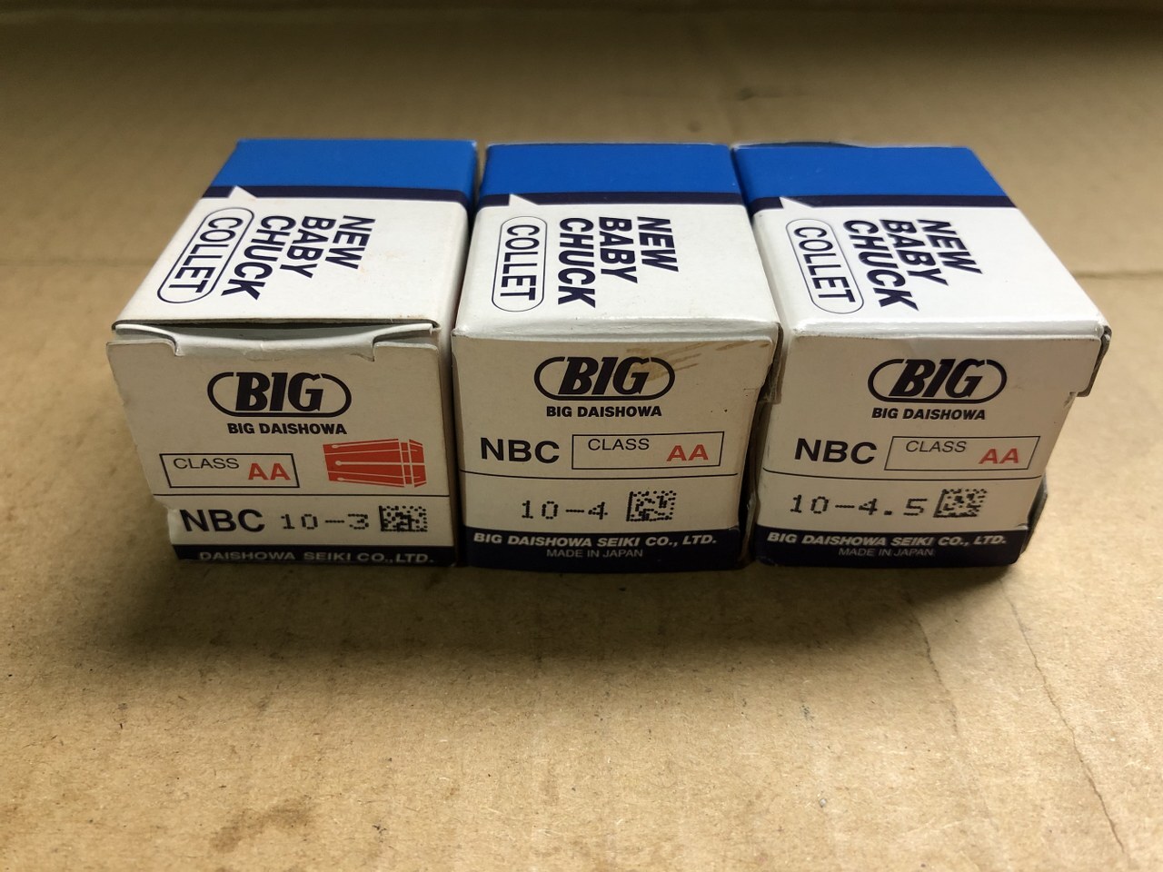 大昭和精機/BIG DAISHOWA ニューベビーコレット 【ニューベビーコレット】NBC10-3,10-4,10-5 AA