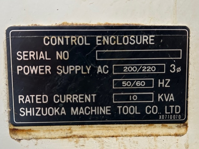 静岡鉄工所 NCフライス AN-SRN