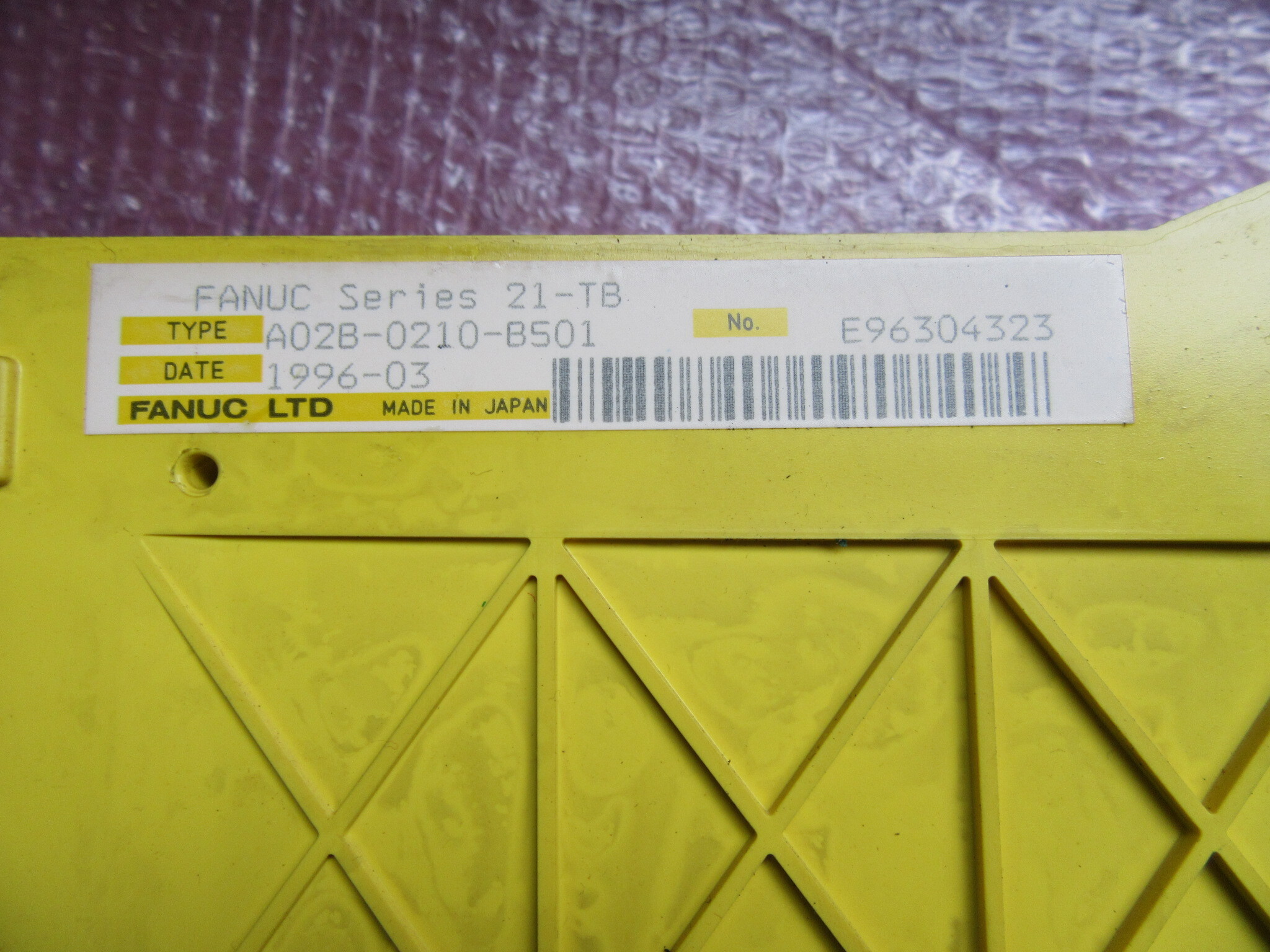 FANUC/ファナック コントローラー A02B-0210-B501 