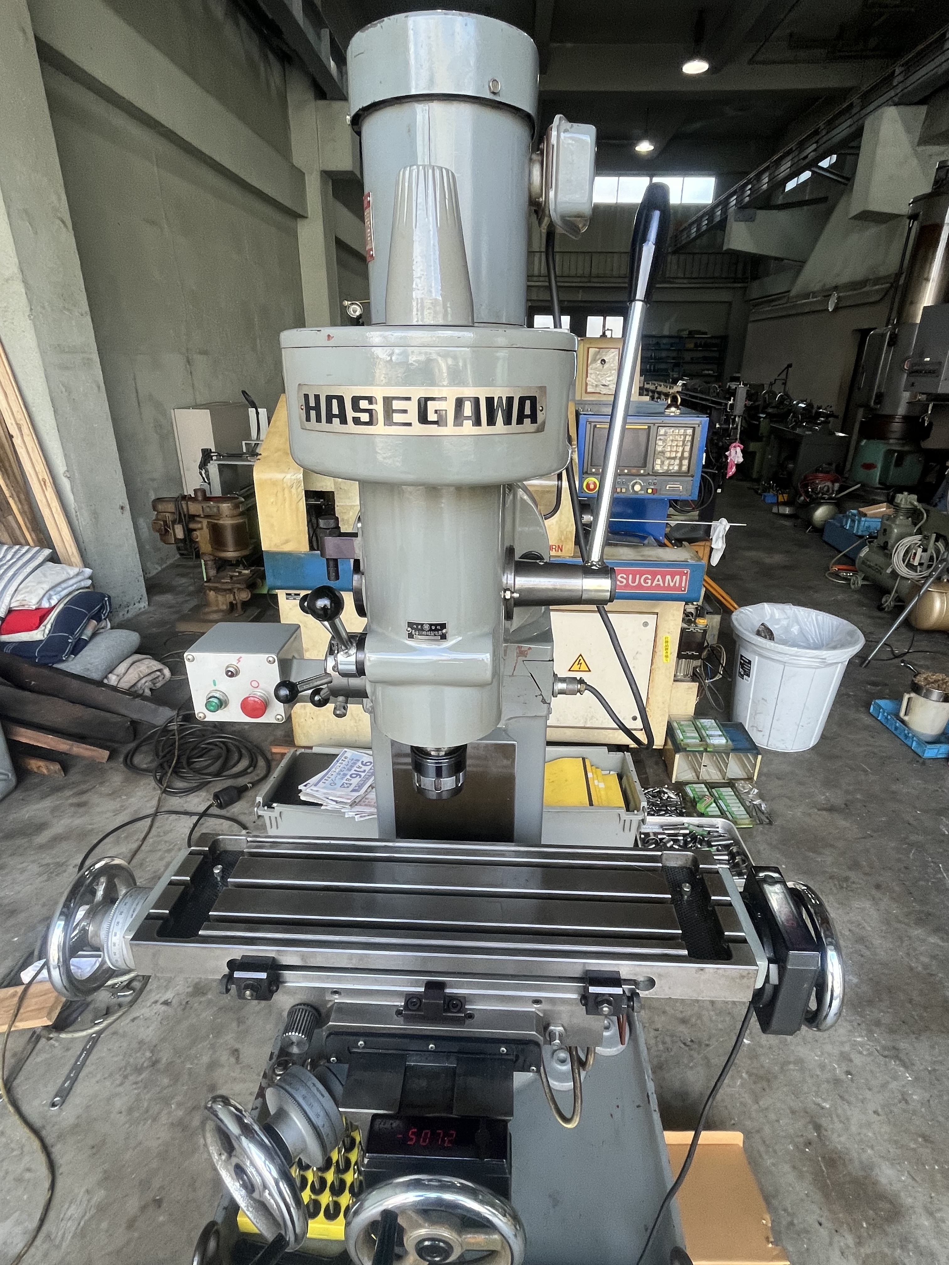 長谷川機械 立フライス HPF