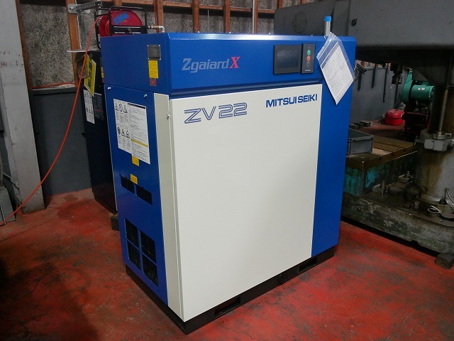 三井精機 22kwコンプレッサー ZV22AX-R【新品】