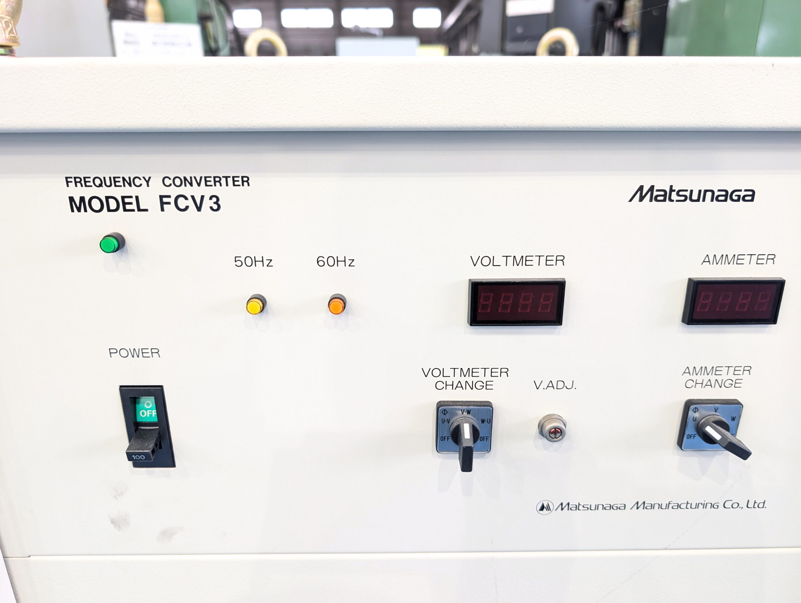 松永製作所 周波数変換装置 FCV-3-15-C4