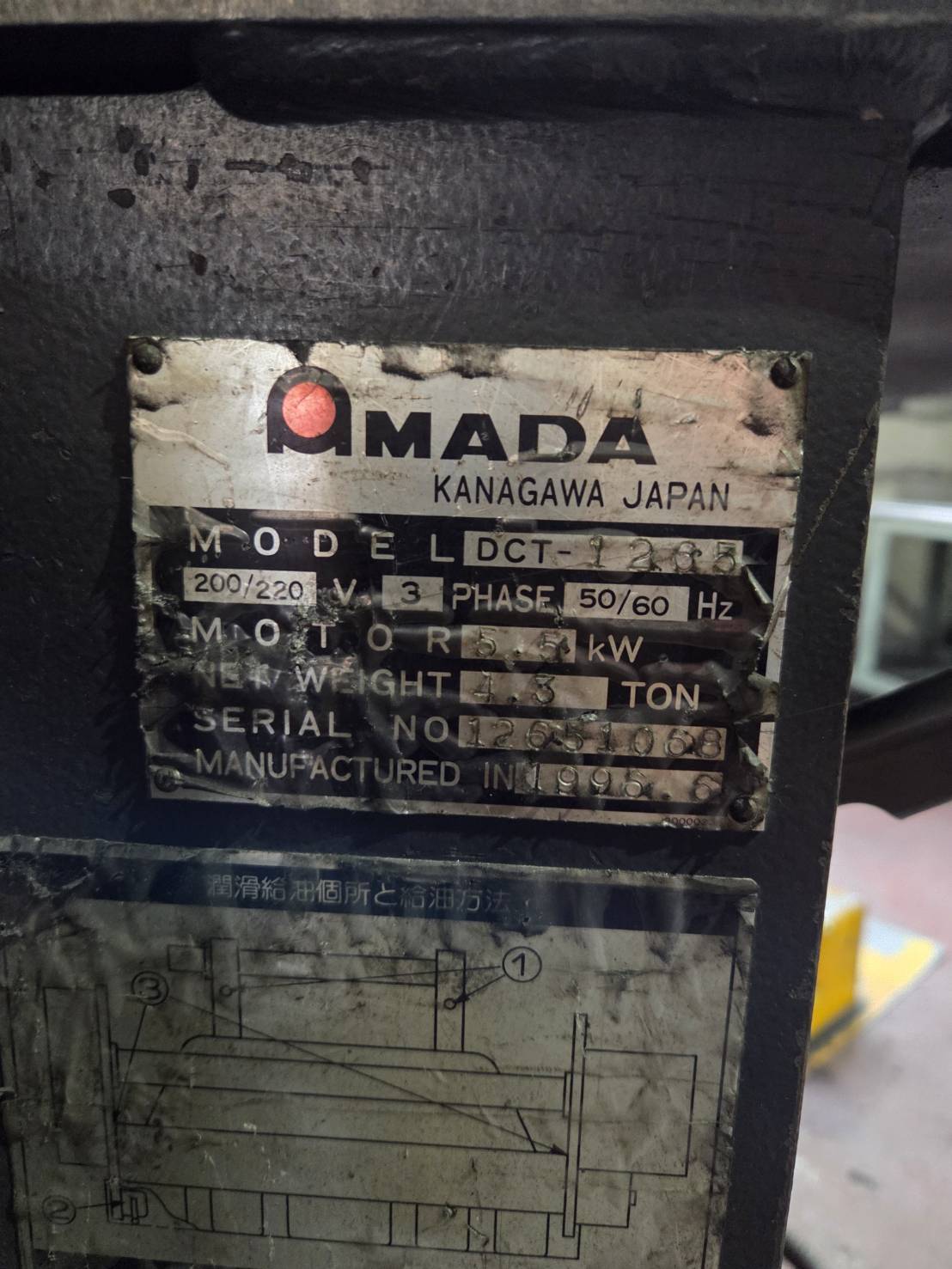 アマダ シャーリング DCT-1265