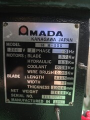 アマダ バンドソー HFA300
