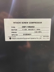 日立 スクリュコンプレッサー OSP-11M6AN2