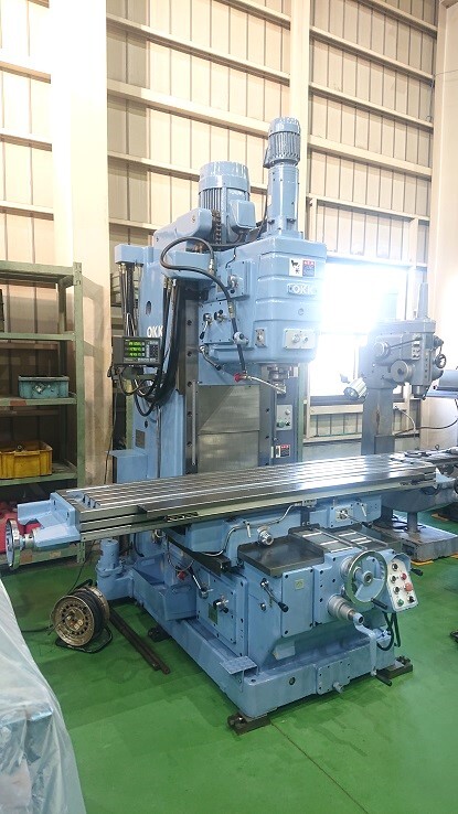 OKK ベット型立フライス MH-5VJ