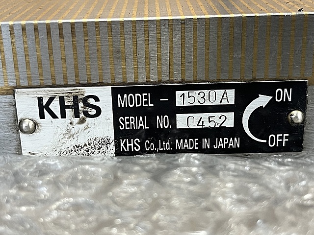 KHS 永磁チャック 1530A