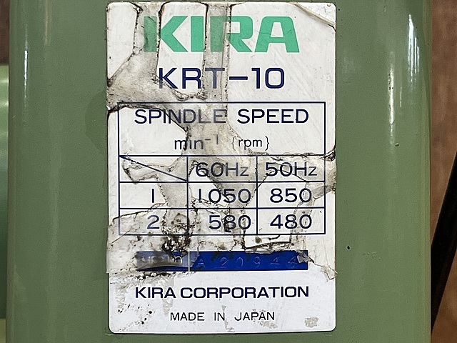 KIRA タッピング盤 KRT-10