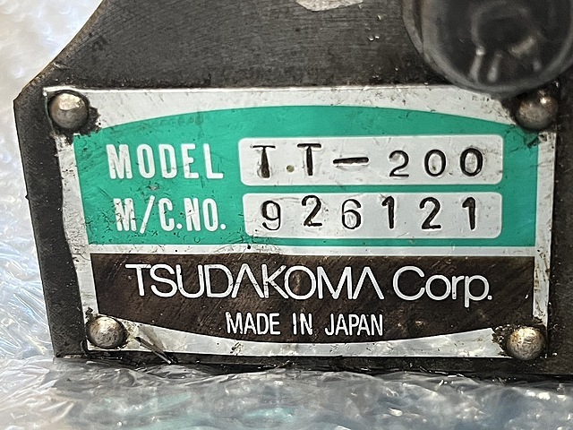 津田駒 傾斜円テーブル TT-200