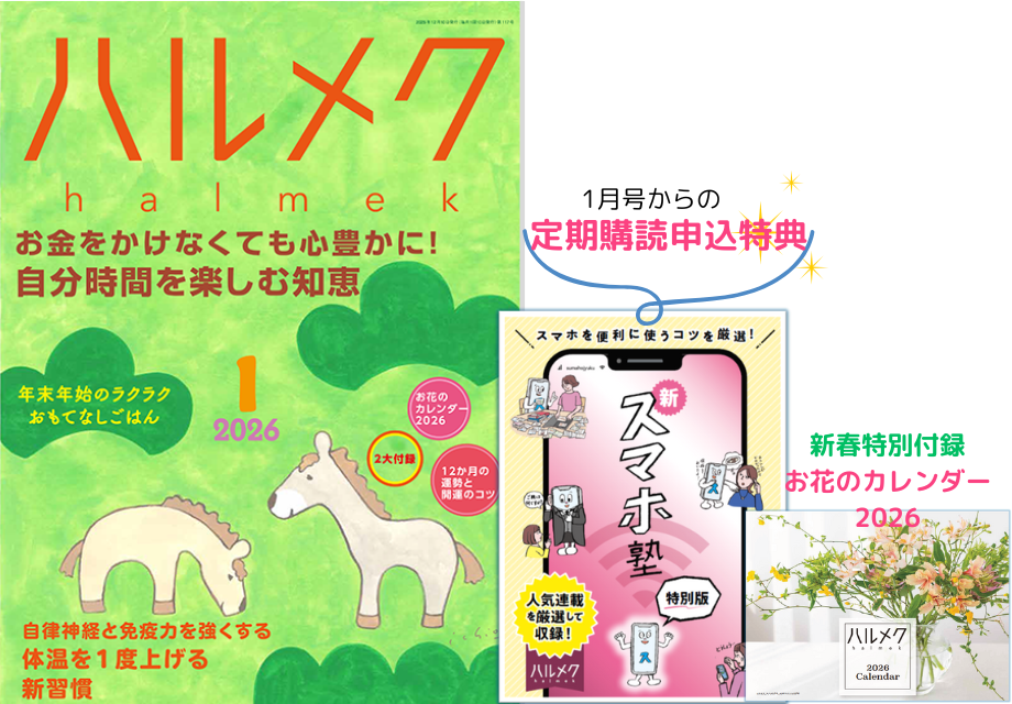 ハルメク　11冊　2021.6.7   2021.10〜2022.6 ハルメクの最新号 | dマガジンなら2,400誌以上の人気雑誌が読み放題！