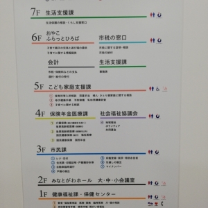 神戸市役所 兵庫区役所 新庁舎の授乳室 オムツ替え台情報