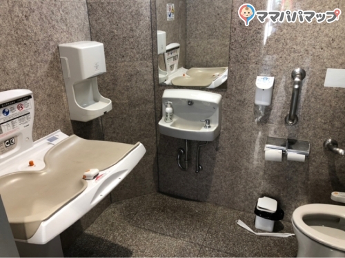 ファッションセンターしまむら 桃山店のオムツ替え台情報
