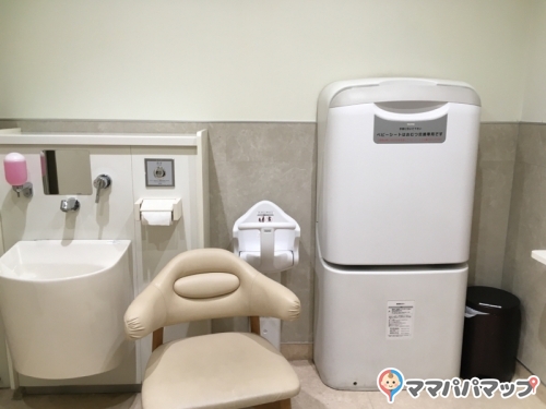 株式会社ニトリ 熊谷店のオムツ替え台情報