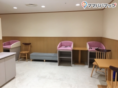 しまむら バースディ ハーバーランド店の授乳室 オムツ替え台情報