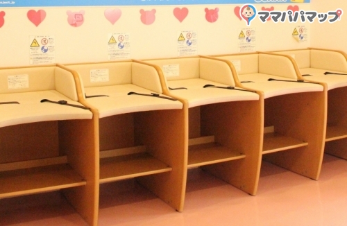 仙台アンパンマンこどもミュージアム モールの授乳室 オムツ替え台情報