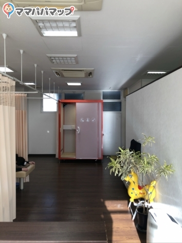 三郷ガッツ整骨院の授乳室 オムツ替え台情報