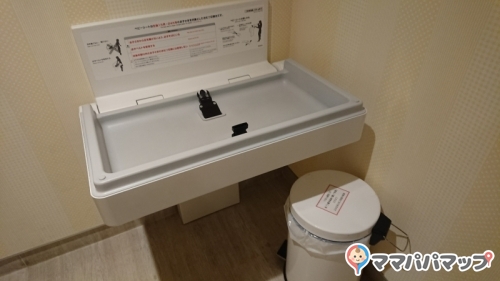 バル 小山駅ビルの授乳室 オムツ替え台情報