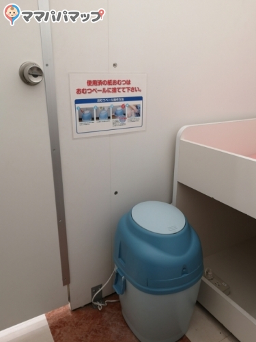 西松屋 名古屋みなと店の授乳室 オムツ替え台情報