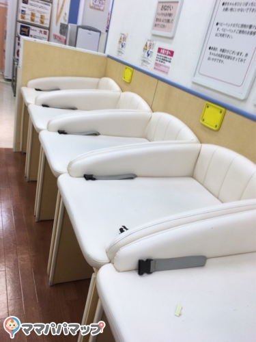 イオン明和店の授乳室 オムツ替え台情報